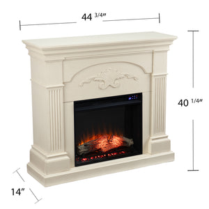 Classic electric fireplace Image 9