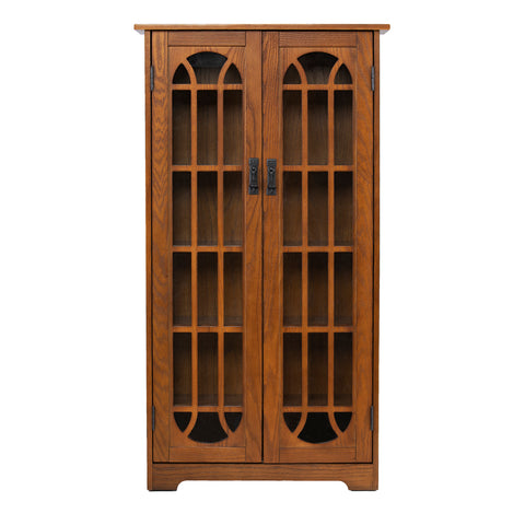 Image of Double-door cabinet w/ media storage Image 4