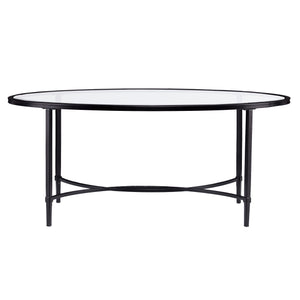 Sleek, oval-shaped coffee table Image 3