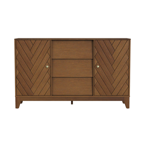 Image of Midcentury accent cabinet with storage Image 3