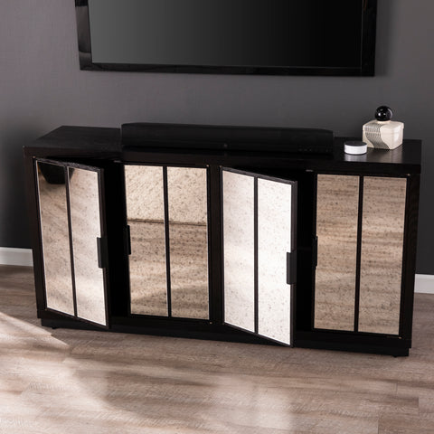 Image of Mirrored anywhere storage cabinet or dry bar Image 3