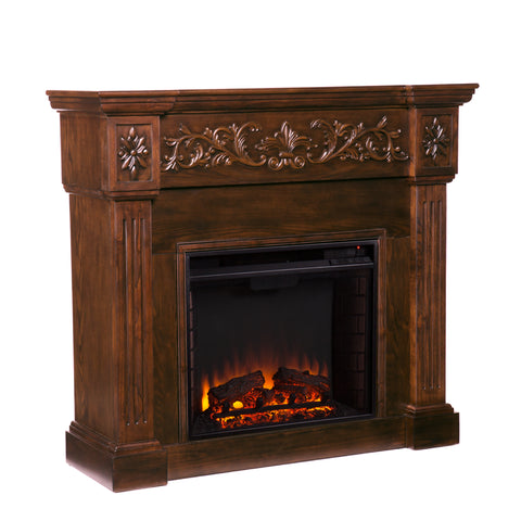 Timelessly designed electric fireplace Image 5