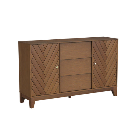 Image of Midcentury accent cabinet with storage Image 4