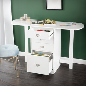 Small space desk with adjustable tabletop Image 2