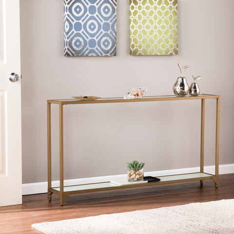 Image of Narrow console or entryway table Image 1