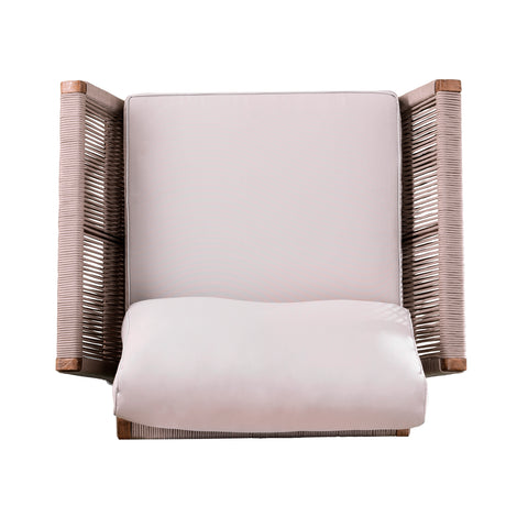 Image of Set of 2 patio accent chairs w/ cushions Image 9