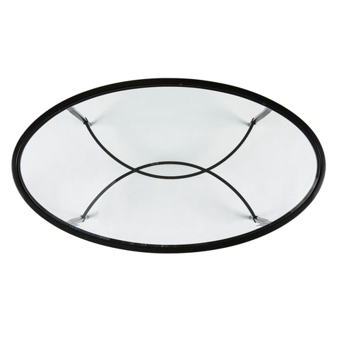 Image of Sleek, oval-shaped coffee table Image 6