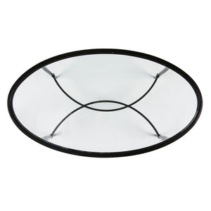 Sleek, oval-shaped coffee table Image 6