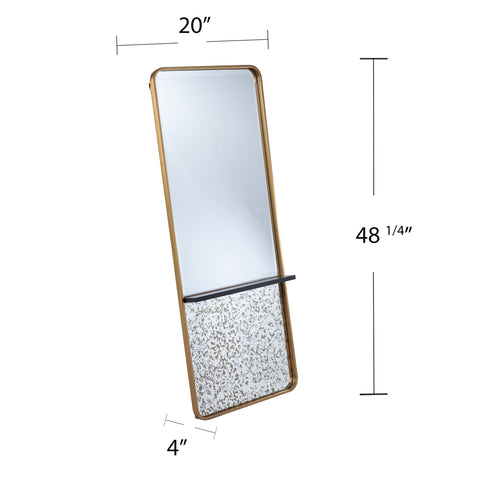 Image of Decorative hanging mirror with storage Image 6