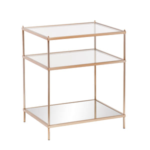Three-tier side table with display storage Image 7