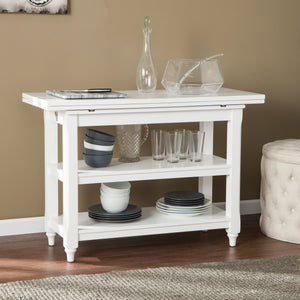 Sofa table expands to kitchen or dining table Image 2