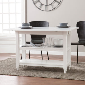 Sofa table expands to kitchen or dining table Image 1