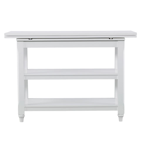 Image of Sofa table expands to kitchen or dining table Image 7