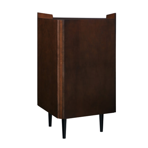 Image of Corner home bar cabinet with storage Image 9