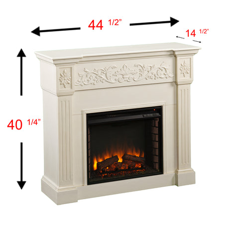 Image of Timelessly designed electric fireplace Image 9