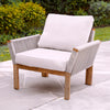 Patio accent chair w/ cushions Image 1