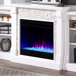 Color changing firebox w/ remote-controlled features Image 1