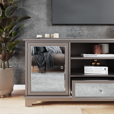 Image of Media console with storage Image 7