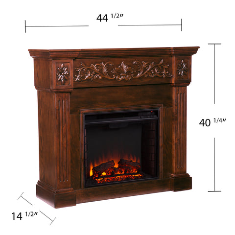 Image of Timelessly designed electric fireplace Image 6