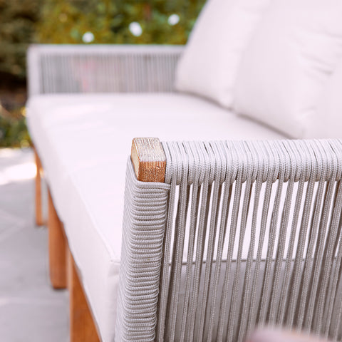 Image of Outdoor sofa w/ removable cushions Image 2