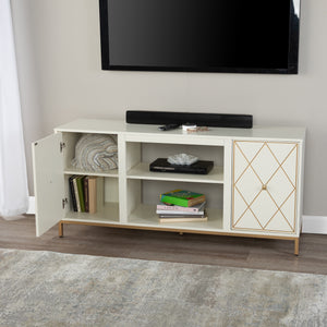 Modern media stand with storage Image 4