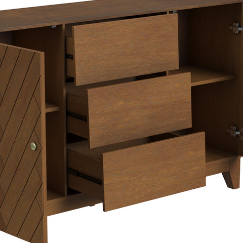 Image of Midcentury accent cabinet with storage Image 8