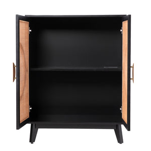 Elevated black accent cabinet  Image 6