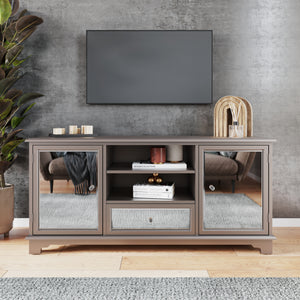 Media console with storage Image 1