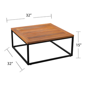 Modern indoor/outdoor coffee table Image 8