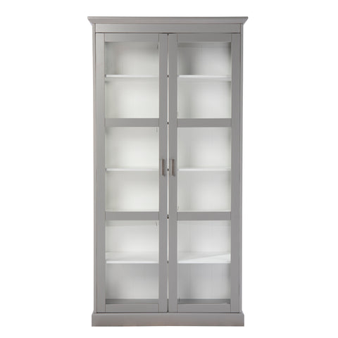 Image of Storage curio w/ glass doors Image 4