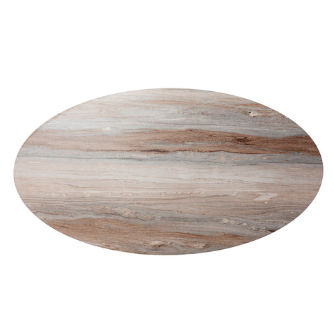 Image of Modern faux marble coffee table Image 6