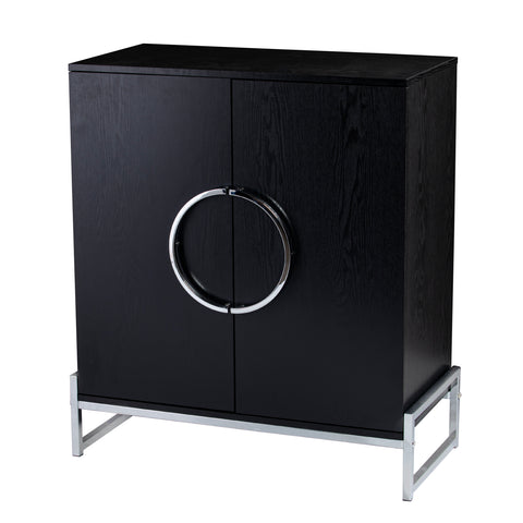 Image of Modern bar cabinet w/ wine storage Image 7