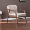 Elegant upholstered armchair Image 1