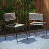 Pair of all-weather patio chairs Image 1