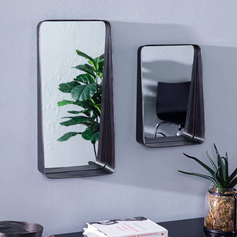 Pair of decorative wall mirrors Image 3