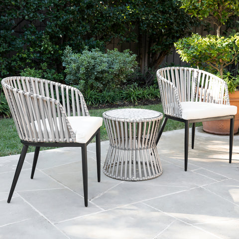 Image of Pair of casual patio chairs Image 3