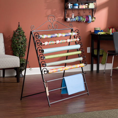 Image of Includes 6 movable racks for standard size 30" wrapping paper Image 1