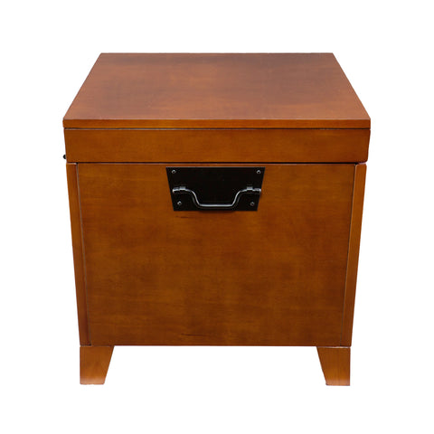 Trunk style coffee table with storage Image 9