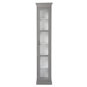 Curio cabinet with glass door Image 4