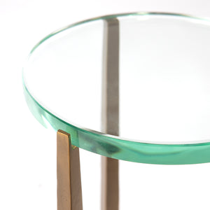 Accent table with glass tabletop Image 4
