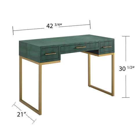 Image of Unique, designer inspired desk Image 2
