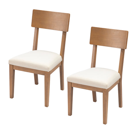 Image of Pair of farmhouse dining chairs Image 5