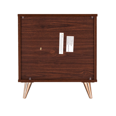 Image of Oren Modern Bedside Table w/ Drawers