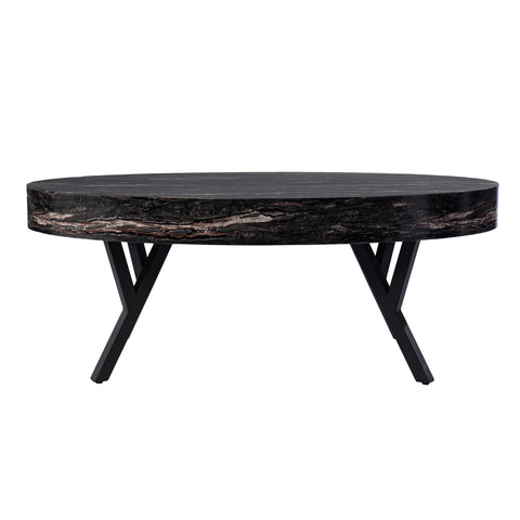 Image of Modern oval coffee table Image 3