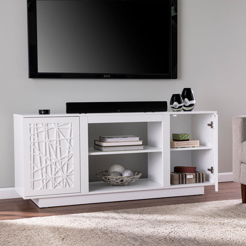 Image of Low-profile media console Image 8