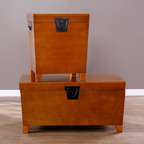 Image of Trunk style side table w/ storage Image 10