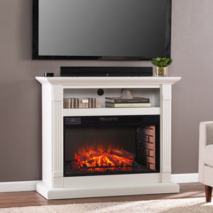 Widescreen media fireplace Image 1