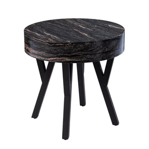 Modern round side table Image 4