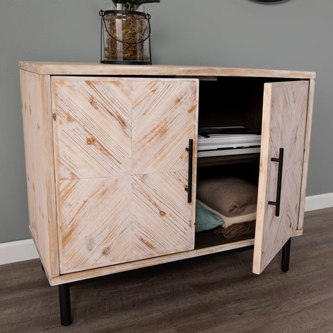 Image of Reclaimed wood storage cabinet Image 2