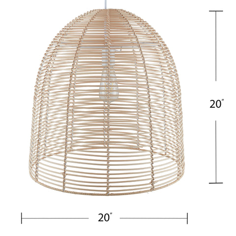 Image of Cage-style pendant lamp Image 9